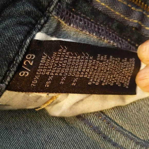 NWT Kendall + Kylie Distressed Denim Skirt - Size 9/29 - Picture 7 of 7